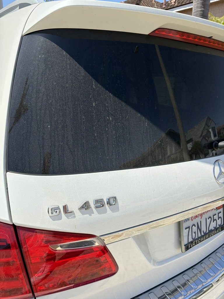 Mercedes GL450 before detail